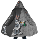 Bugs Bunny WB AOP Hooded Fleece Cloak Coat