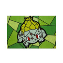 Bulbasaur Pokemon Stained Glass Jigsaw Puzzle