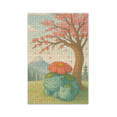 Bulbasaur Cherry Blossom Japan Art Jigsaw Puzzle