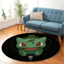 Bulbasaur Pokemon Zipper Round Rug