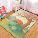 Venusaur Bulbasaur Cherry Blossom Rectangular Area Rug