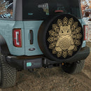 Mandala Meditating Bulbasaur Pokemon Yoga Jeep Car Spare Tire Cover