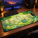 Bulbasaur x Chikorita Grass Pokemon Desk Mat