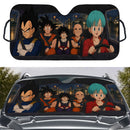 Bulma Krillin Gohan Goku Vegeta Dragon Ball Z Car Auto Sunshades