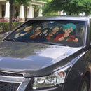 Bulma Krillin Gohan Goku Vegeta Dragon Ball Z Car Auto Sunshades
