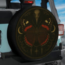 Butterfly Skull Red Admiral Gothic Jeep Car Spare Tire Cover