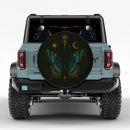 Skull Gothic Luna Moth Butterfly Sun Moon Jeep Car Spare Tire Cover
