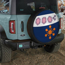 Uzui Tengen Symbol Jujutsu Kaisen Car Spare Tire Cover