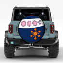 Uzui Tengen Symbol Jujutsu Kaisen Car Spare Tire Cover