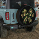 Camo Bow Tie Car Spare Tire Cover