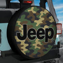 Camo Jeep Car Spare Tire Cover