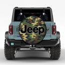 Camo Jeep Car Spare Tire Cover