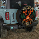 Camping Fire Forces Car Spare Tire Cover