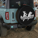 Funny Canoe Believe This Moose Bear Jeep Car Spare Tire Cover