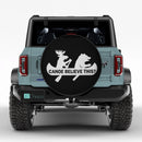 Funny Canoe Believe This Moose Bear Jeep Car Spare Tire Cover