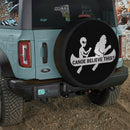 Funny Canoe Believe This Alien Bigfoot Jeep Car Spare Tire Cover