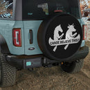 Funny Canoe Believe This Horse And Cow Jeep Car Spare Tire Cover