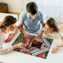 Cardinal Birds Couple Jigsaw Puzzle