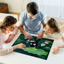 Cat Reading In Rainy Jigsaw Puzzle