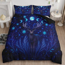 Celestial Moon Deer Bedding Set