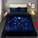 Celestial Moon Deer Bedding Set