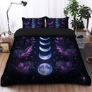 Celestial Moon Lavender Bedding Set