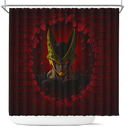 Perfect Cell From Dragon Ball Z Break Wall Shower Curtain