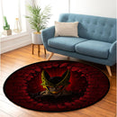 Cell from the Dragon Ball Z Break Wall Round Rug