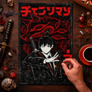 Chainsaw Man Aki Hayakawa Anime Rectangle Jigsaw Puzzle