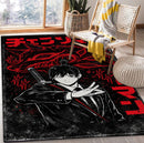 Chainsaw Man Aki Hayakawa Anime Rectangular Area Rug