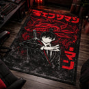 Chainsaw Man Aki Hayakawa Anime Rectangular Area Rug