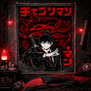 Chainsaw Man Aki Hayakawa Woven Throw Blanket