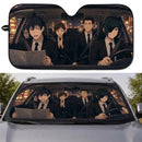 Chainsaw Man Characters Car Auto Sunshades
