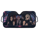 Chainsaw Man Girl Characters Car Auto Sunshades