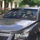 Chainsaw Man Girl Characters Car Auto Sunshades