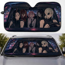 Chainsaw Man Girl Characters Car Auto Sunshades