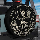 Chaotic Good Vibes Only Car Spare Tire Cover