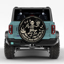 Chaotic Good Vibes Only Car Spare Tire Cover
