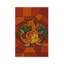 Charizard Pokemon Stained Glass Jigsaw Puzzle