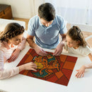 Charizard Pokemon Stained Glass Jigsaw Puzzle