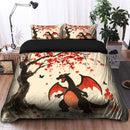 Charizard Japan Ink Style Bedding Set