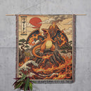 Charizard Pokemon Japan Style Woven Throw Blanket