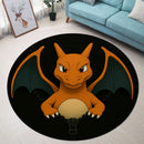 Charizard Pokemon Zipper Round Rug