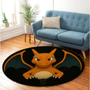 Charizard Pokemon Zipper Round Rug