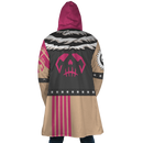 Charlotte Katakuri Hooded Fleece Cloak Coat