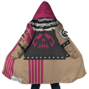 Charlotte Katakuri Hooded Fleece Cloak Coat