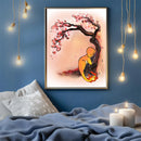 Charmander Pokemon Sleep Japan Cherry Blossom- Living Room - Canvas Wall Art - Print - Wall Decor