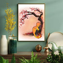 Charmander Pokemon Sleep Japan Cherry Blossom- Living Room - Canvas Wall Art - Print - Wall Decor