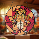 Charmander Rengoku Pokemon Stained Glass Suncatcher
