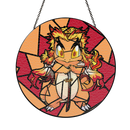 Charmander Rengoku Pokemon Stained Glass Suncatcher